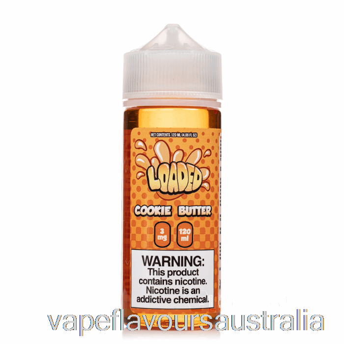 Vape Flavours Australia COOKIE BUTTER - Loaded E-Liquid - Ruthless - 120mL 3mg